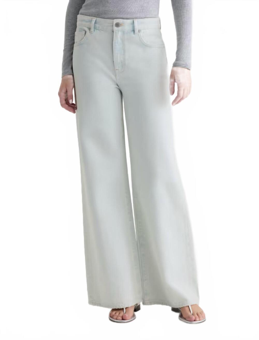 NEW AG JEANS saige wide leg jeans in luminance